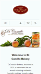 Mobile Screenshot of dicamillobakery.com