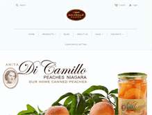 Tablet Screenshot of dicamillobakery.com